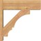 Ekena Millwork Balboa Block Smooth Outlooker, Western Red Cedar, 7 1/2"W x 24"D x 24"H OUT08X24X24BOA05SWR - alternate 2
